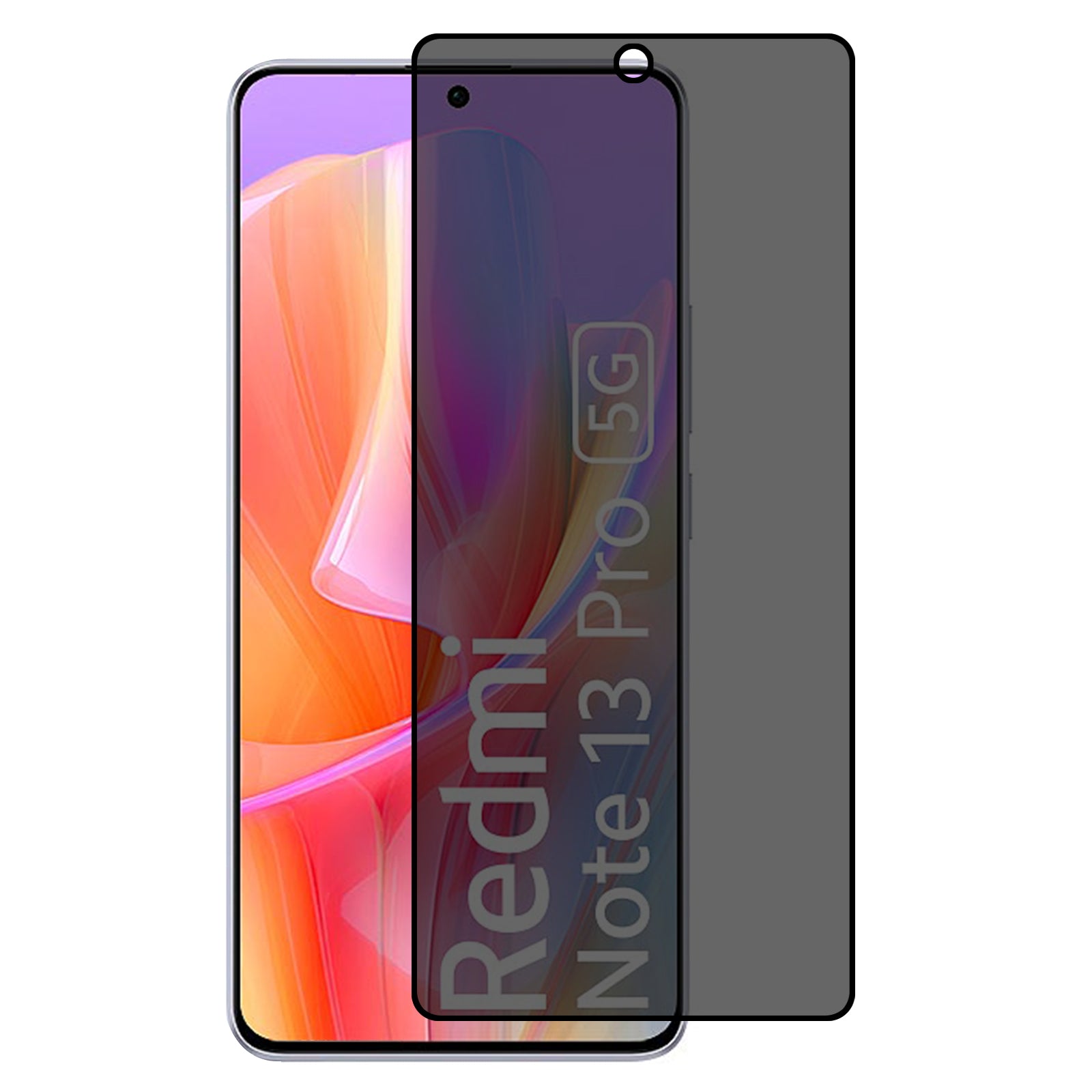 For Xiaomi Redmi Note 13 Pro 5G Screen Protector Anti-Spy High Aluminium-silicon Glass Film For Xiaomi Redmi Note 13 Pro 5G Screen Protector Anti-Spy High Aluminium-silicon Glass Film
